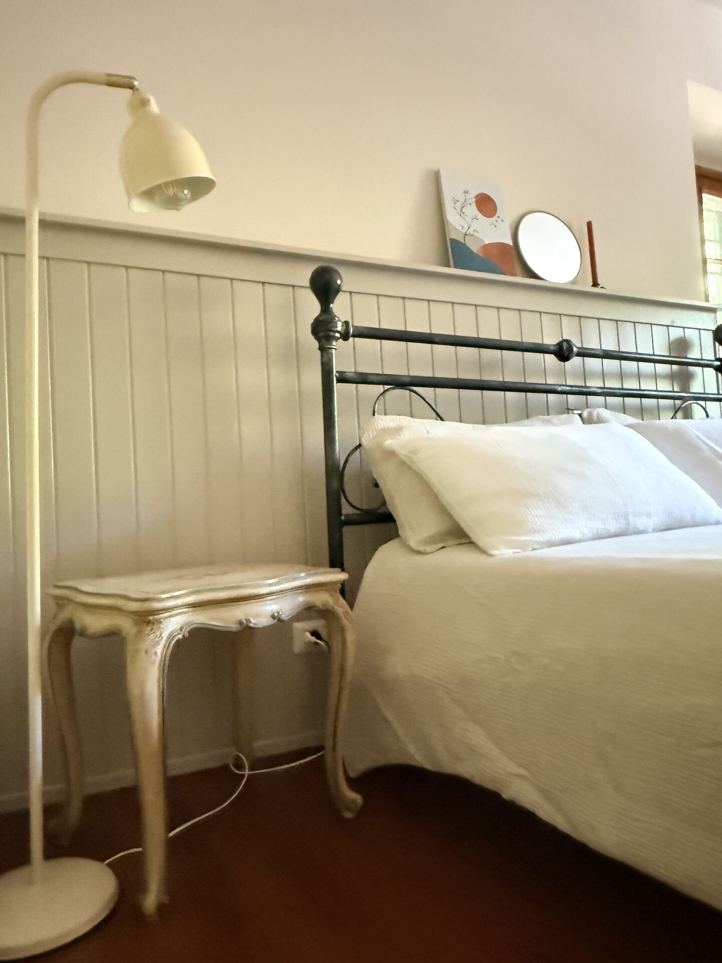 Camera da letto rustica